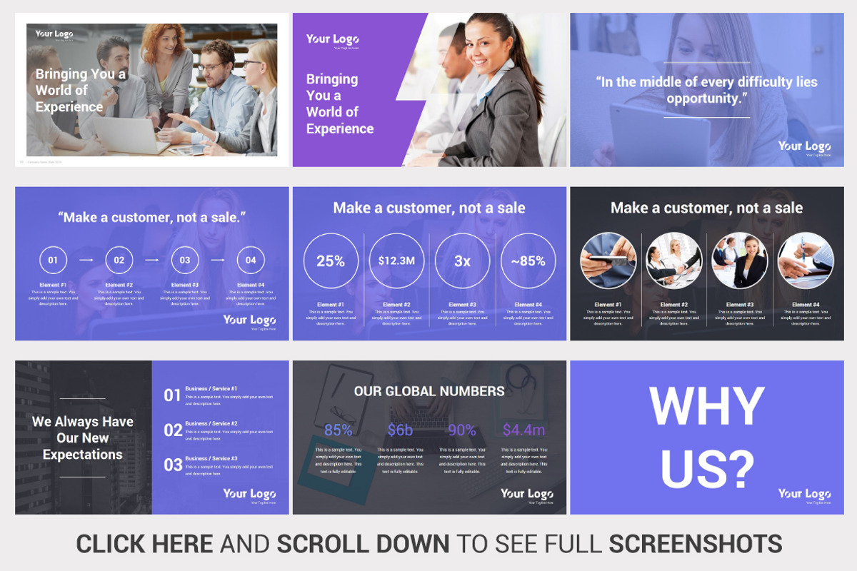 Best Sales Deck PowerPoint Template, a Presentation Template by SlideSalad (Photo 6 of 45)