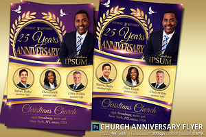 Church Anniversary Flyer