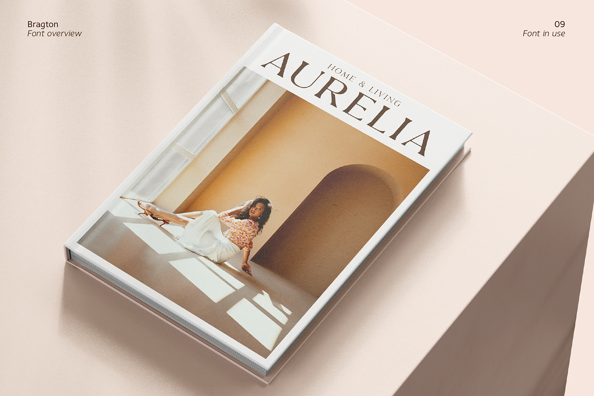 Bragton, a Serif Font by Zafara Studios (Photo 9 of 10)