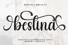 Bestina | Script Font