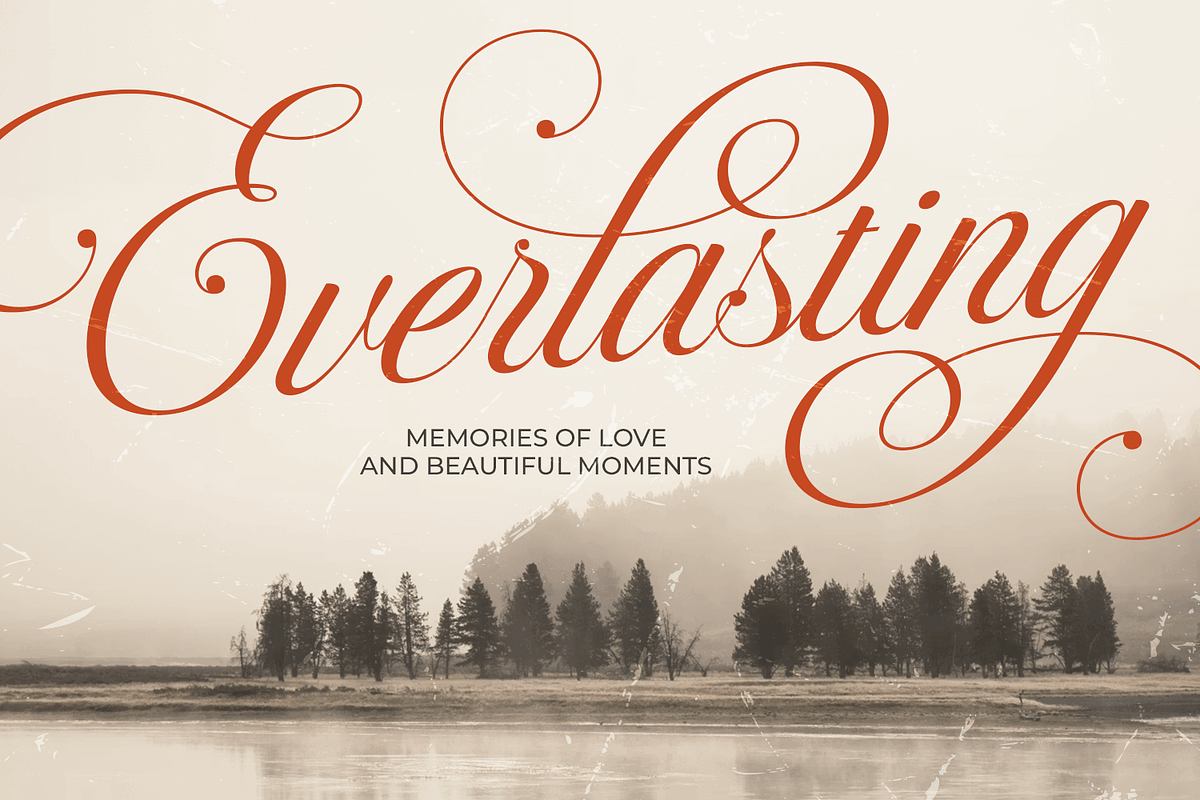 Nostalgic Diary Modern Cursive Font, a Script Font by Pixesia Studio (Photo 5 of 10)