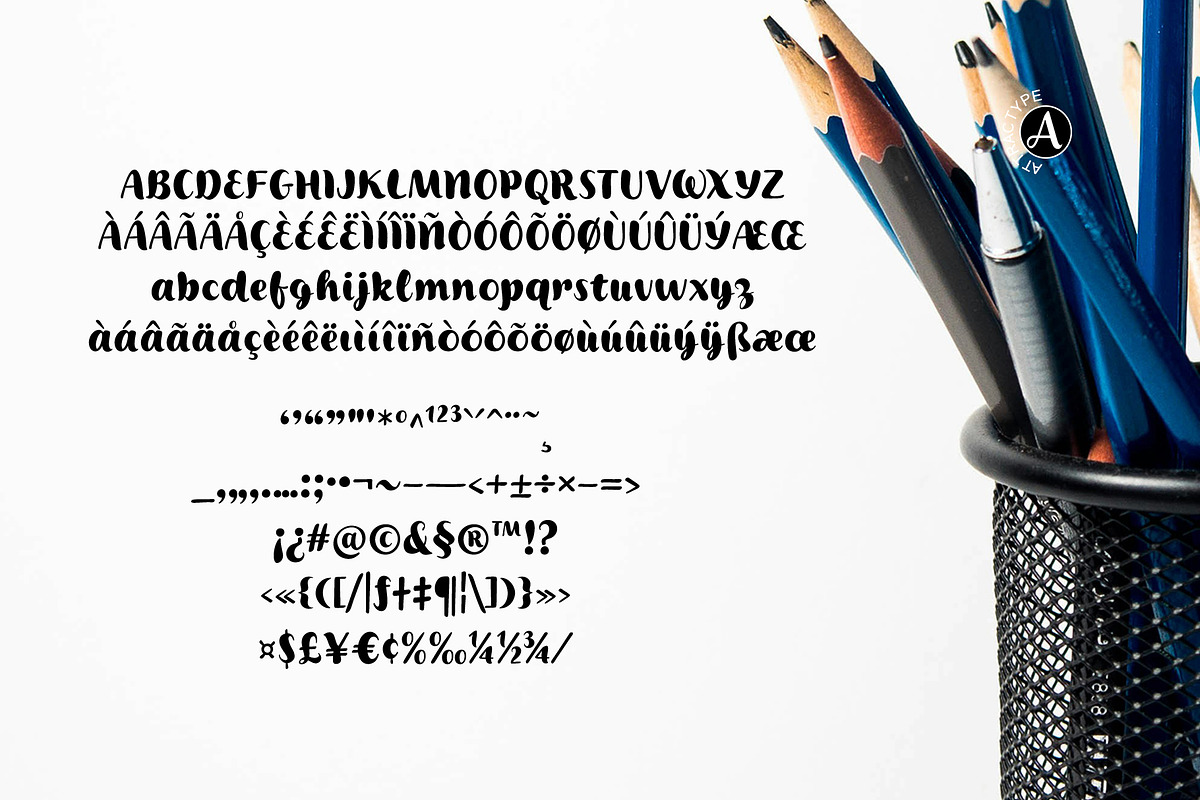 Big Pear - Fun Handwritten, a Handwritten Font by Attractype (Photo 6 of 7)