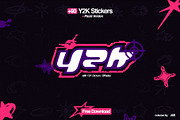 +90 Y2k Stickers + Pixels Version, a Graphic by Züli ® (Thumbnail 1 of 3)