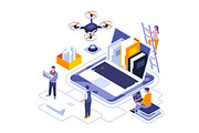 Isometric 3D Illustrations, a Finance Illustration by alexdndz (Thumbnail 15 of 26)