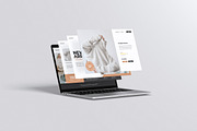 Laptop & Website Screen Mockup, a Mac Mockup by Mockup Supper (Thumbnail 6 of 14)