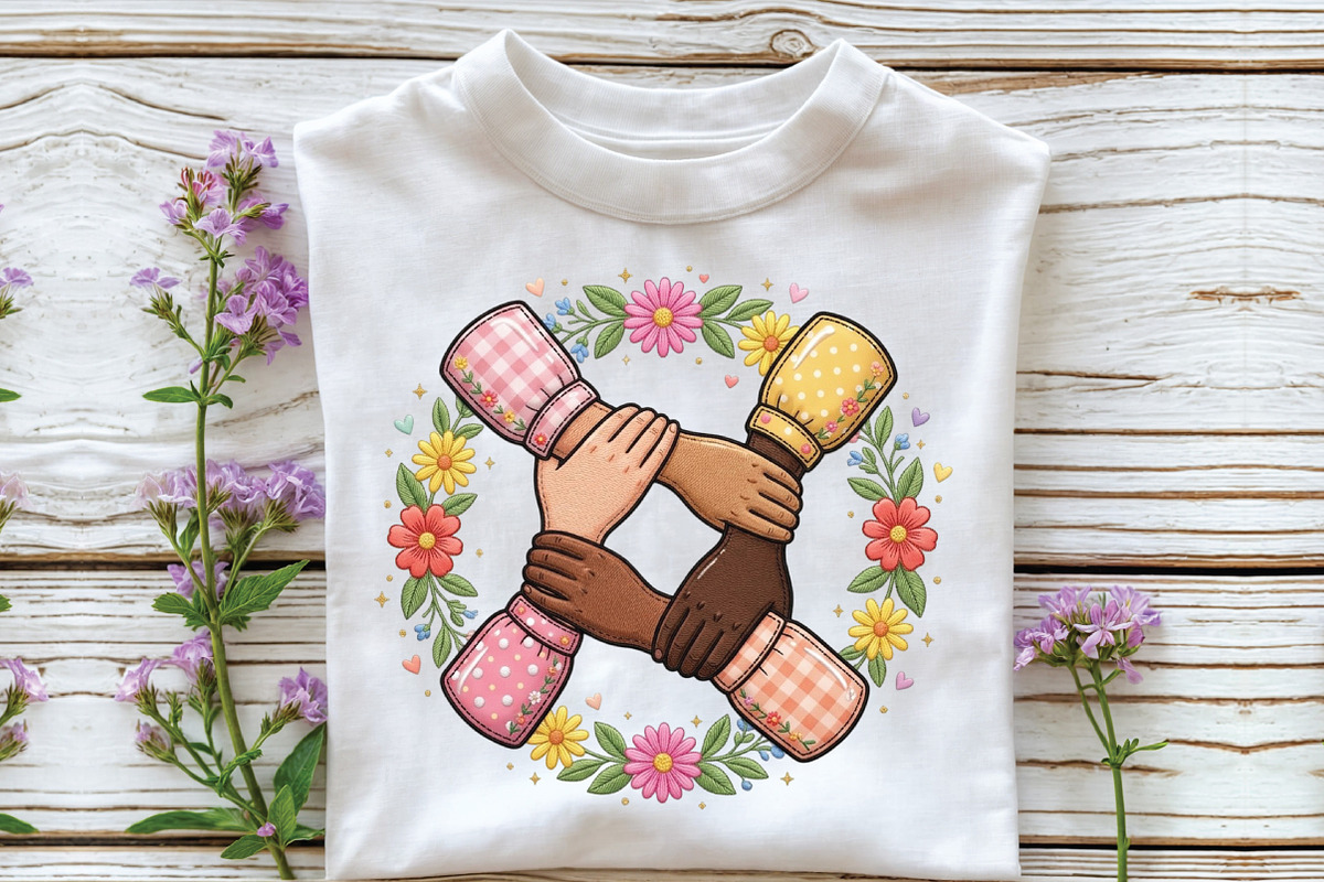 Boho Floral Mom Mother's Day Gift PN, an Illustration by CraftArtStudio (Photo 3 of 4)