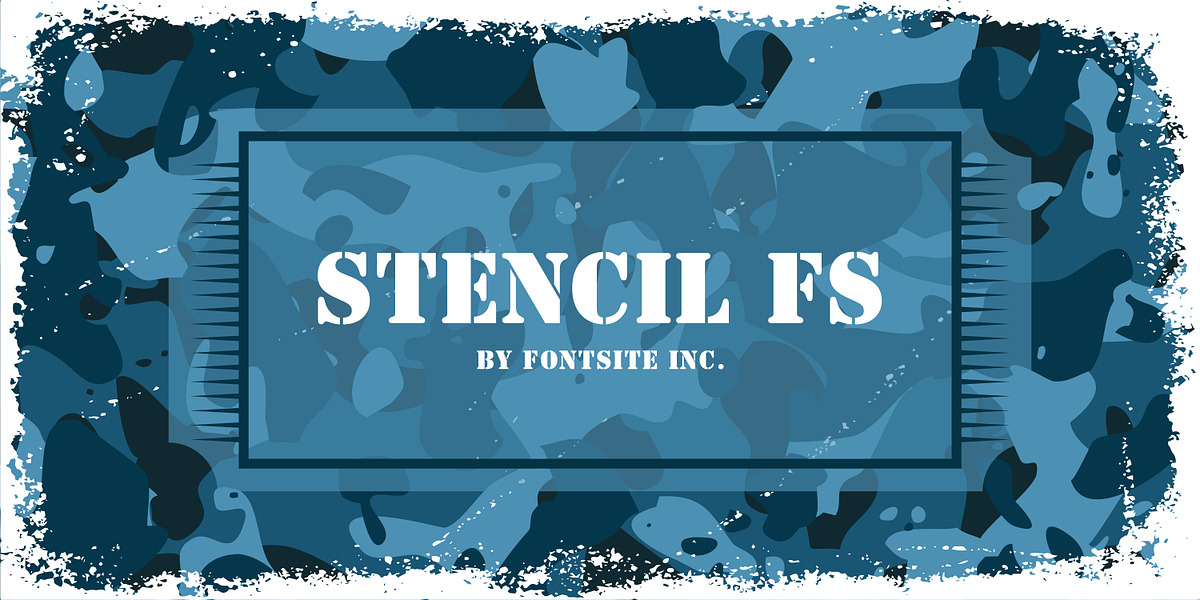 Stencil FS, a Serif Font by FontSite Inc. (Photo 1 of 2)