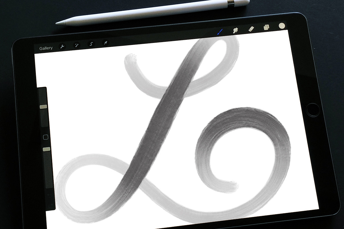 Procreate Texture Brushes preview 3