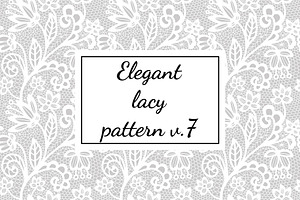 Elegant Lacy Pattern V.7