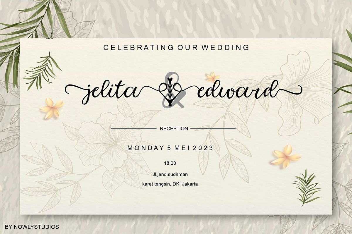 Syafila Script, a Script Font by Nowlystudios (Photo 2 of 8)