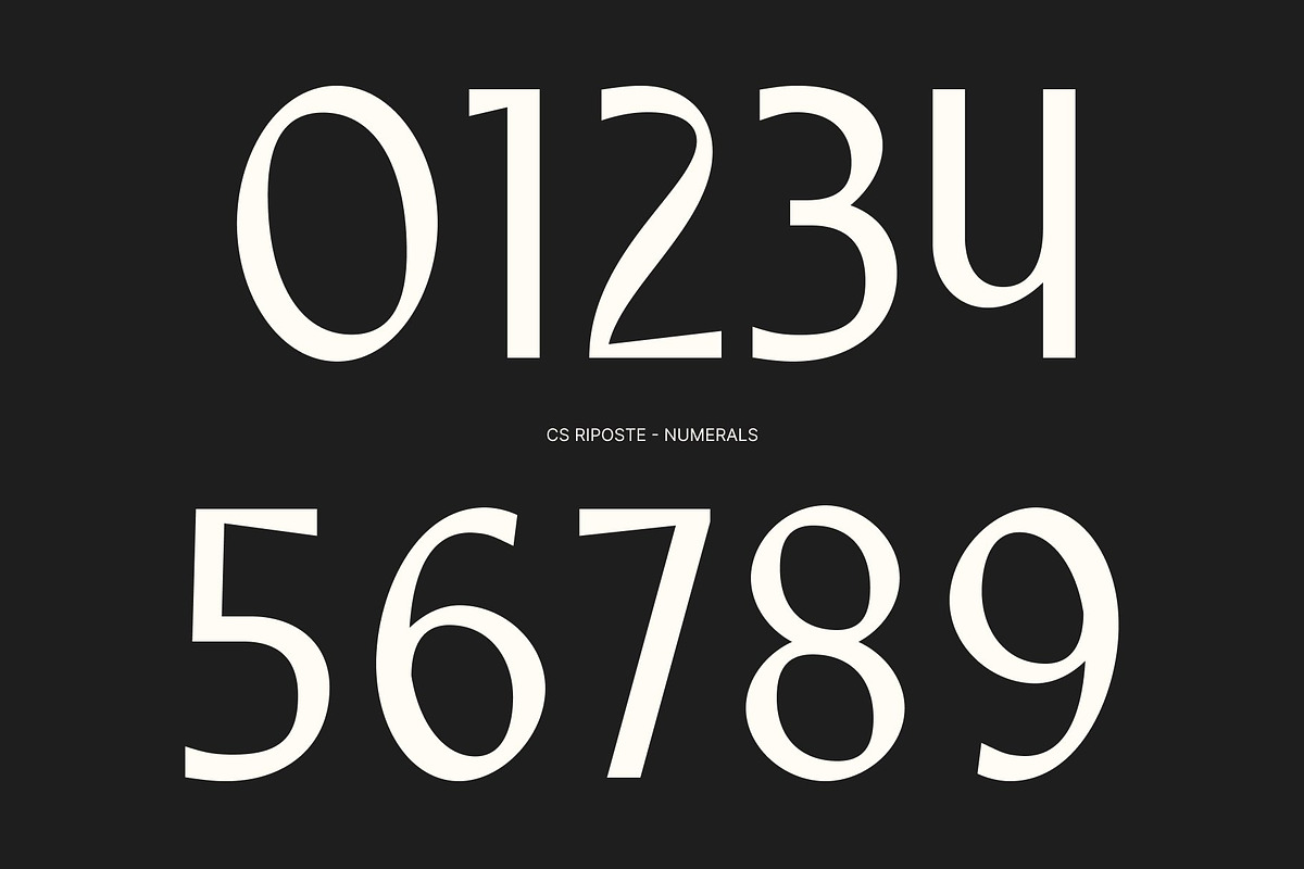 CS Riposte – Modern Sans Serif, a Sans Serif Font by Craft Supply Co. (Photo 5 of 8)