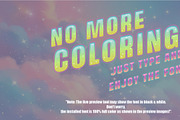 Dreamy glitter, a Sans Serif Font by Rashdrawn (Thumbnail 3 of 7)