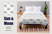 Sun and Moon, a Pattern Graphic by Polanika (Thumbnail 8 of 9)