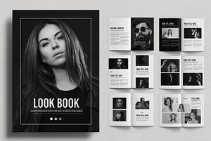 Look Book Template Layout, a Magazine Template by ContestDesign