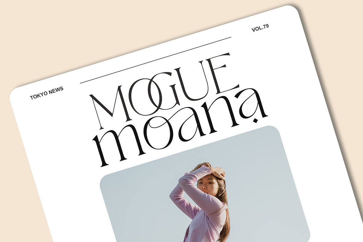 Moarigt Elegant Ligature Serif, a Serif Font by Luna Shop (Photo 8 of 10)