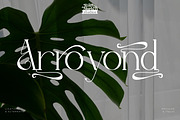 Arroyond - Modern Serif Fpnt, a Serif Font by Rishsketch (Thumbnail 1 of 15)
