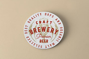 Beer Coaster Mockup, a Cups & Container Mockup by Graphicnugget (Thumbnail 4 of 8)