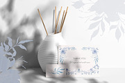 NAVY BLUE GARDEN watercolor flowers, a Decorative Illustration by Yuliia Lashevska (Thumbnail 14 of 14)