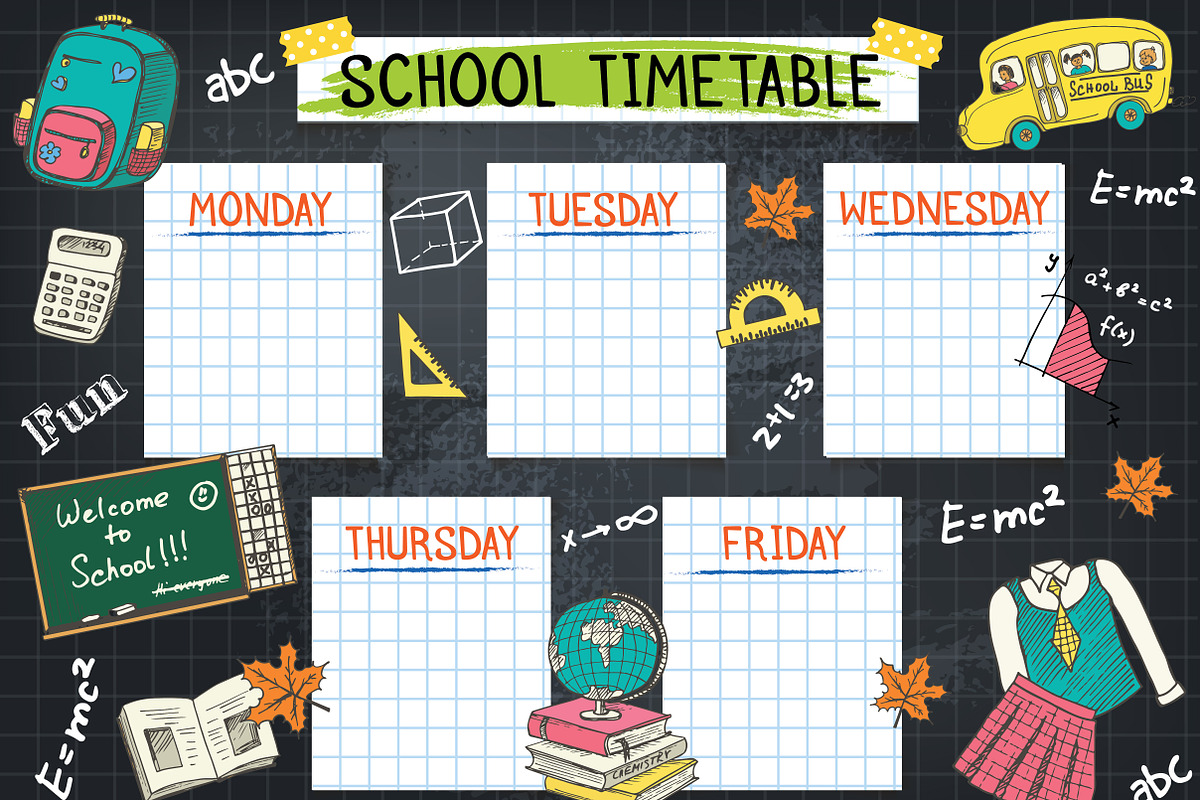 Back to school elements, an Object Graphic by Tatti Graphic Studio (Photo 6 of 6)
