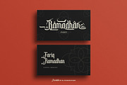 Mastolleh Ramadan Typeface, a Blackletter Font by alit design (Thumbnail 13 of 17)