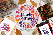 Autumn and Thanksgiving Collection, a Pattern Graphic by Markovka (Thumbnail 1 of 7)