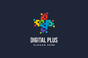 Medical Cross Pixel Logo, a Branding & Logo Template by Buqancreative (Thumbnail 2 of 2)