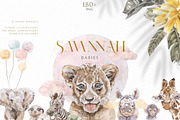 Watercolor & Digital Bundle Part II, an Animal Illustration by Cat In Colour (Thumbnail 11 of 30)