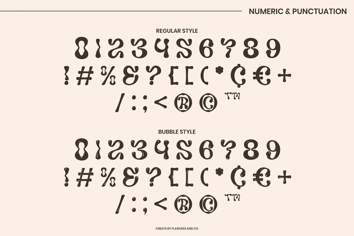 Noesan - Liquid Display Font, a Font by Flawless And Co (Photo 10 of 10)