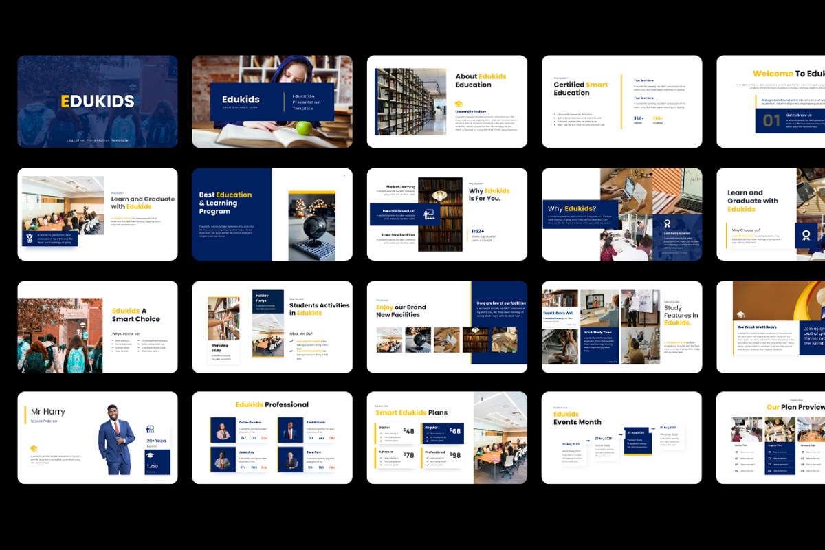 Education School Powerpoint, a Presentation Template by Hammad Arif (Photo 2 of 3)