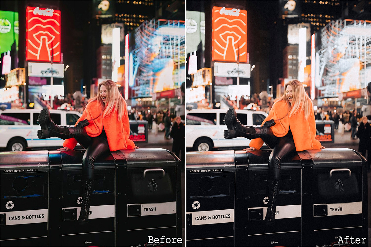 10 Night City Lightroom presets, a Preset Add-On by Presets by Yevhen (Photo 5 of 10)