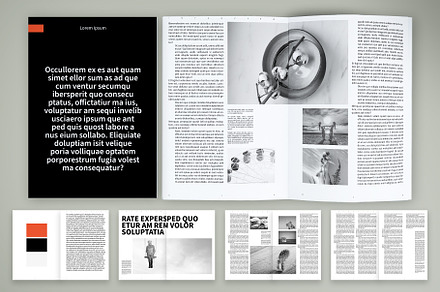 Student Architectural Magazine, a Magazine Template by McLittle Stock