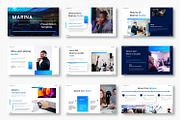Marina - Business Google Slide, a Presentation Template by Dens Creative Studio (Thumbnail 3 of 12)