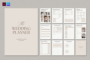Wedding Planner Template, a Stationery Template by BrandPacks