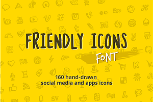 Friendly Icons Font