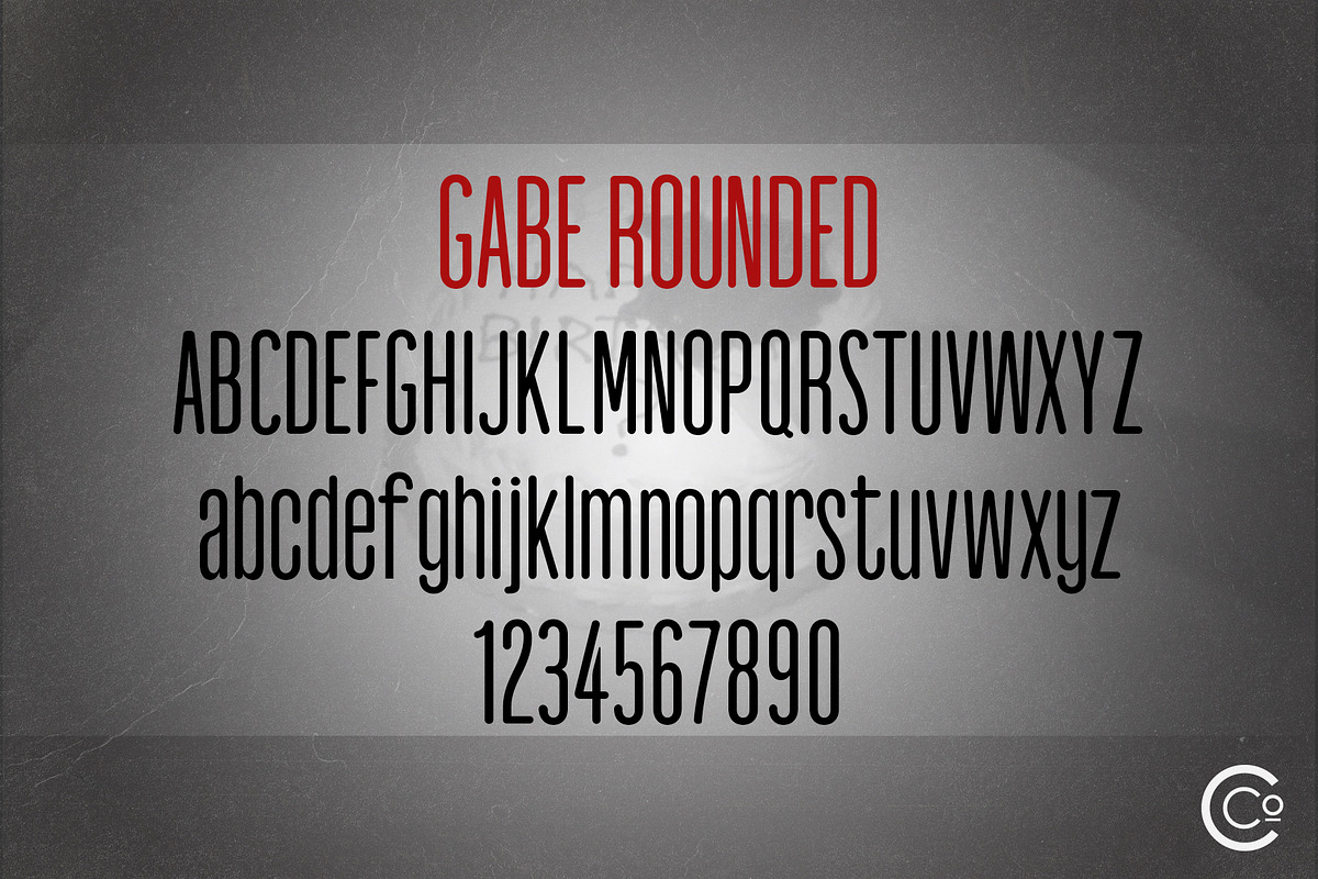 Gabe Sans - Tall Gothic Font Family preview 6