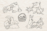 Easter Doodles & Decorative Frames, a Seasonal Illustration by Schumacher Shop (Thumbnail 4 of 11)