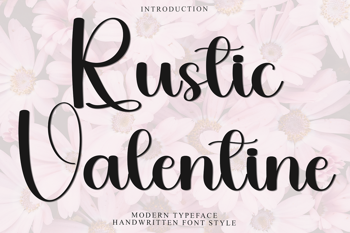 Rustic Valentine, a Handwritten Font by FreshTypeINK (Photo 1 of 8)