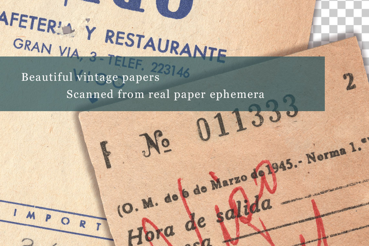 Vintage ephemera: Tickets, an Object Graphic by happychinchilla (Photo 3 of 5)