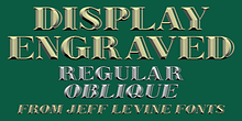 Display Engraved JNL