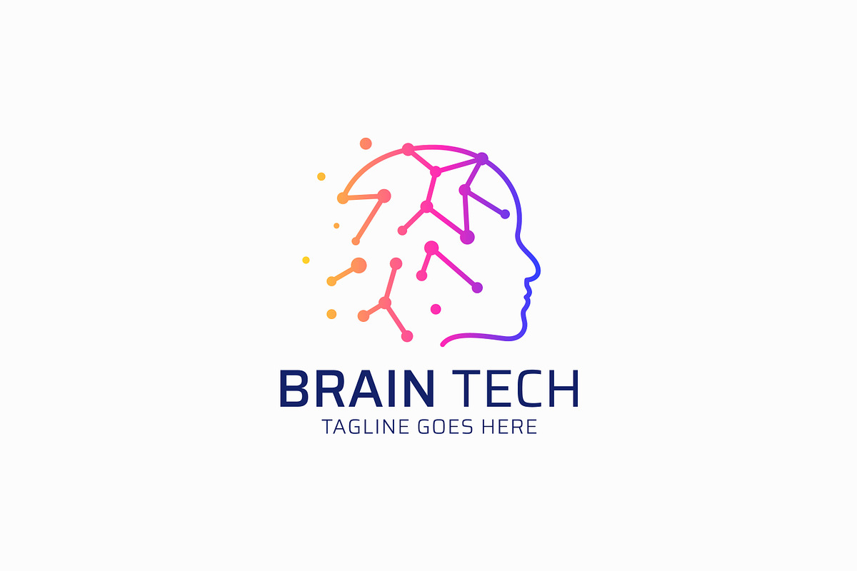 Brain Tech Logo Future Learning, a Branding & Logo Template by Signatoro (Photo 1 of 3)