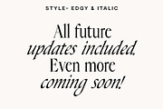 Stylebender Serif - Multi-style Font, a Serif Font by Tropical Type (Thumbnail 17 of 17)