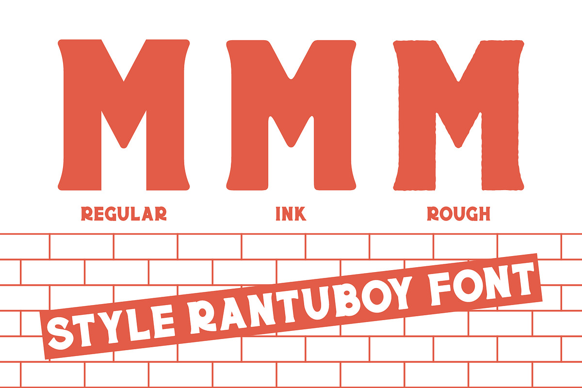 Rantuboy, a Slab Serif Font by Nian Keun Studio (Photo 7 of 10)