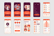 Mobile App UI Kit Template, a Templates & Theme by alexdndz (Thumbnail 16 of 21)