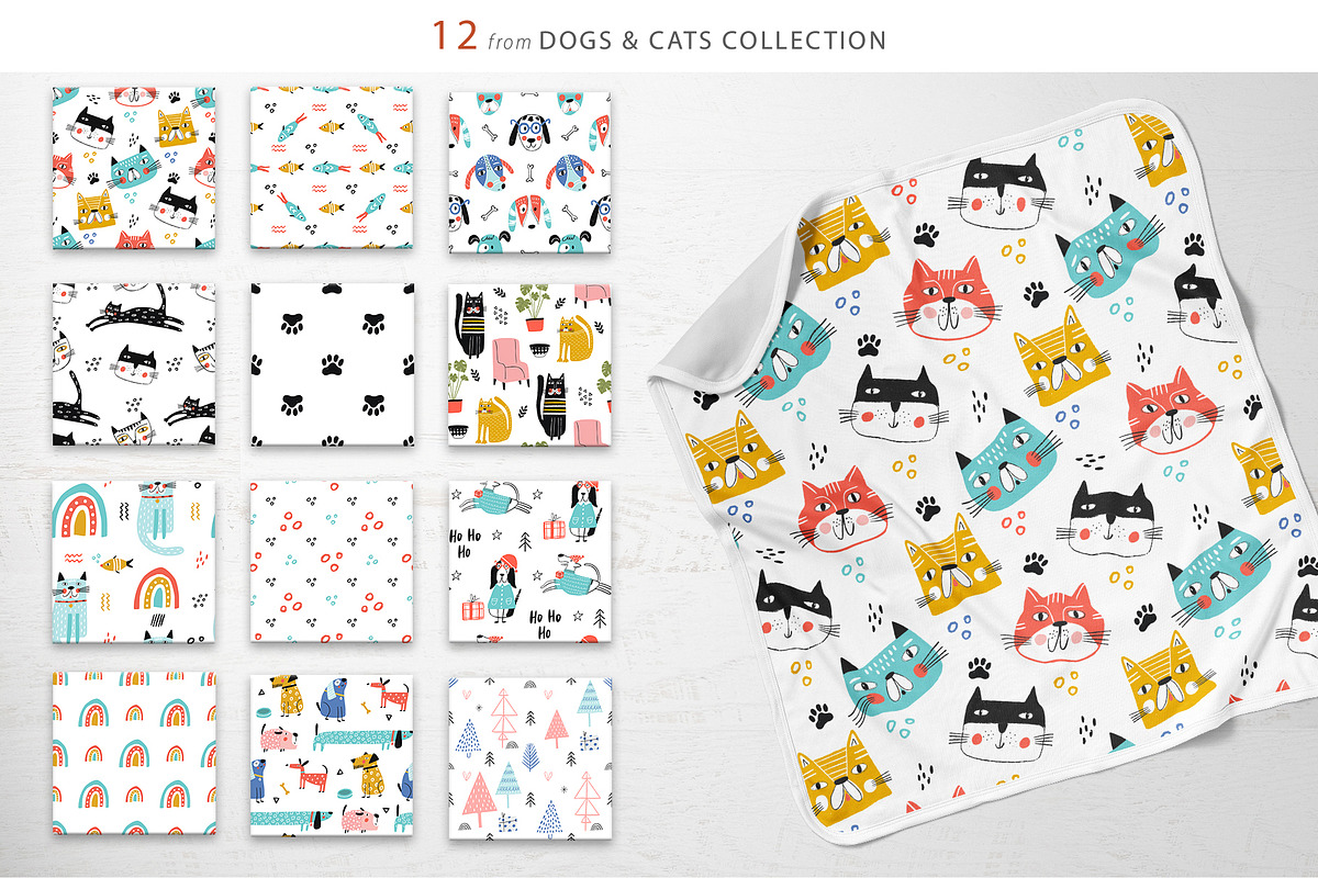 Pattern Bundle for Kids | 162, a Pattern Graphic by Oksana Stepova (Photo 13 of 37)