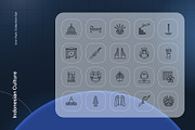 Indonesian Culture Icon, an Outline Icon by Nathaya Studio (Thumbnail 2 of 2)