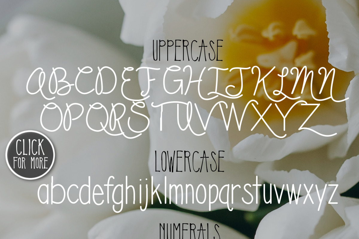 You & Me a Lovable Typeface preview 2