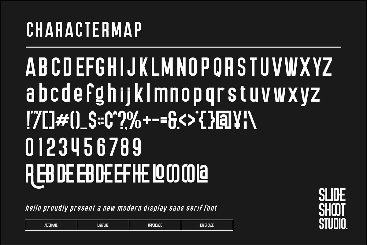 Relonity || Display Sans Serif Font, a Sans Serif Font by Idea Studio (Photo 5 of 5)
