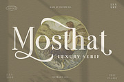 Mosthat., a Serif Font by Vultype Co. (Thumbnail 1 of 12)