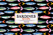 Sardine Social Club, a Pattern Graphic by MSNTY STUDIOX (Thumbnail 5 of 30)