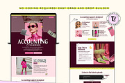 Chic Accountant Website Squarespace, a Squarespace Template by Template Twist Shop (Thumbnail 8 of 11)